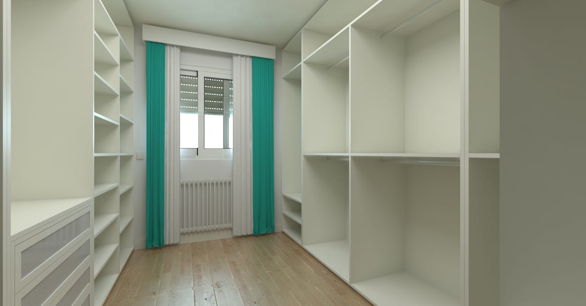 Round-up of the latest trends in built-in wardrobe designs